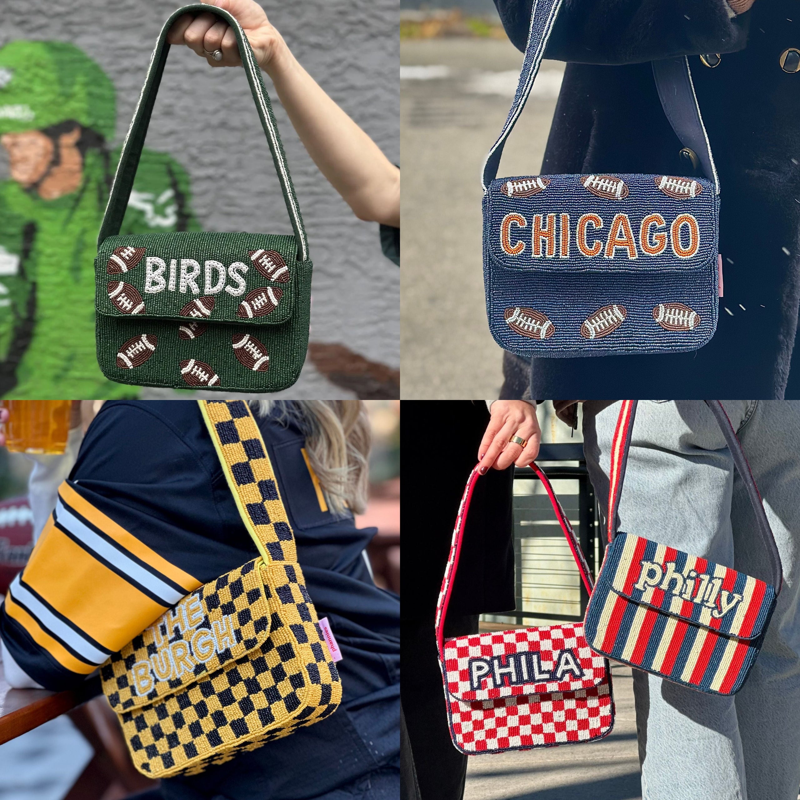 Beaded Shoulder Bags