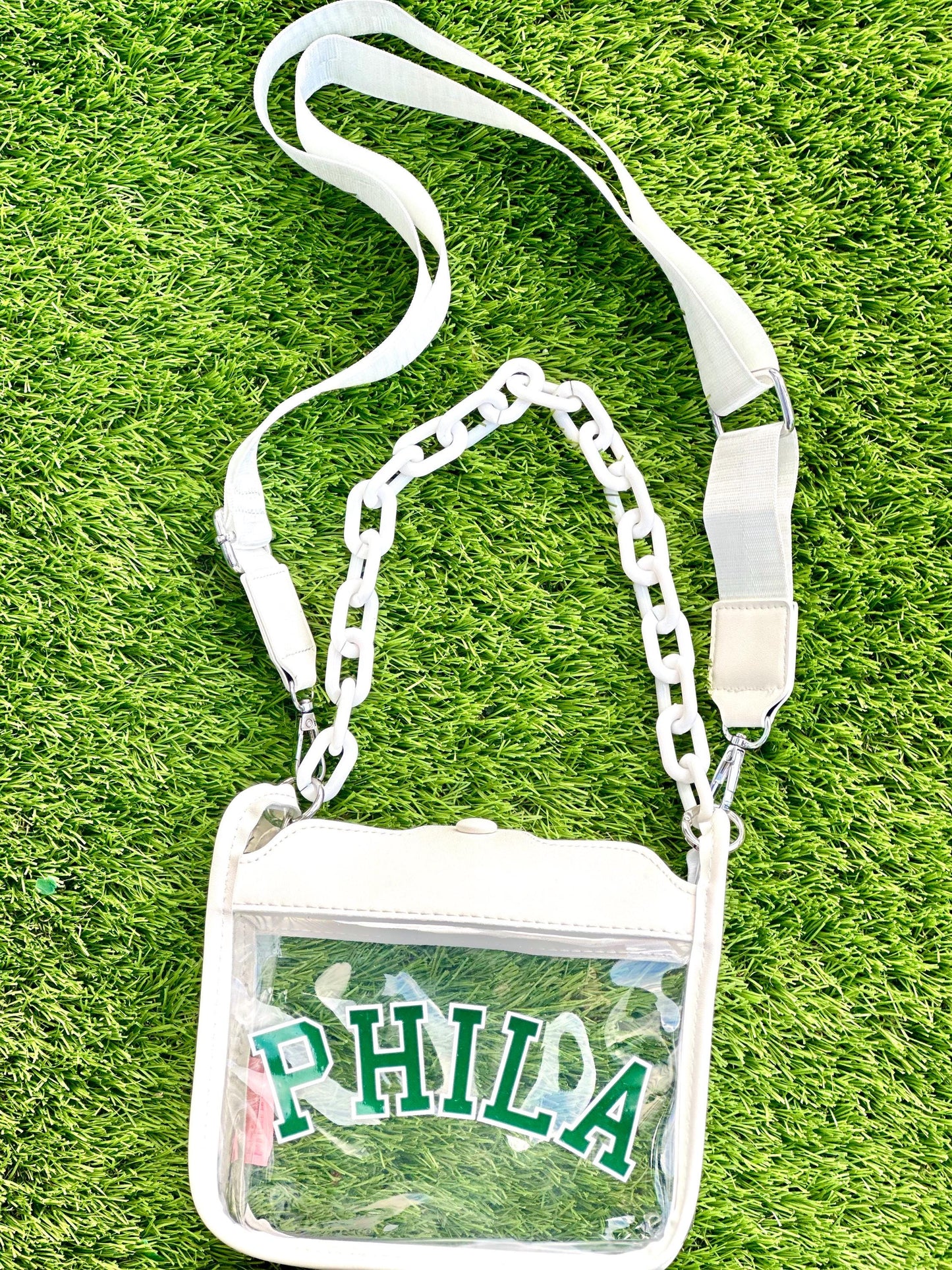 PHILA Clear Crossbody Bag