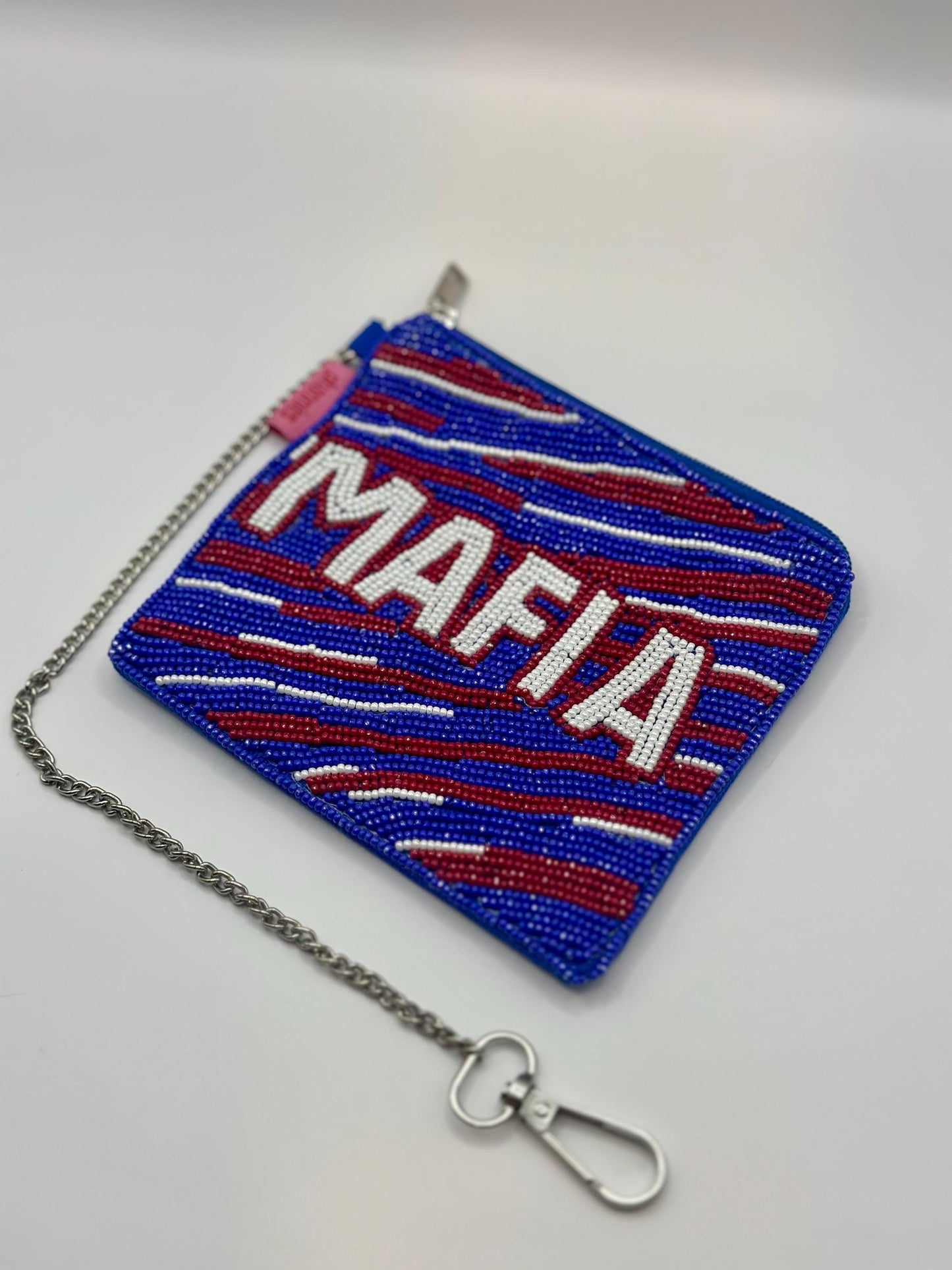 MAFIA Buffalo Beaded Coin Purse