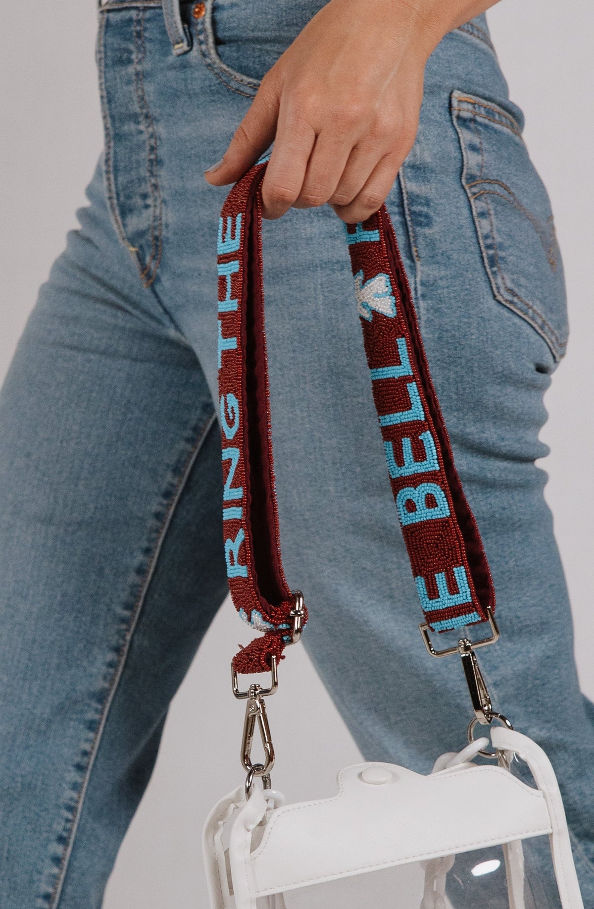 RING THE BELL Beaded Strap