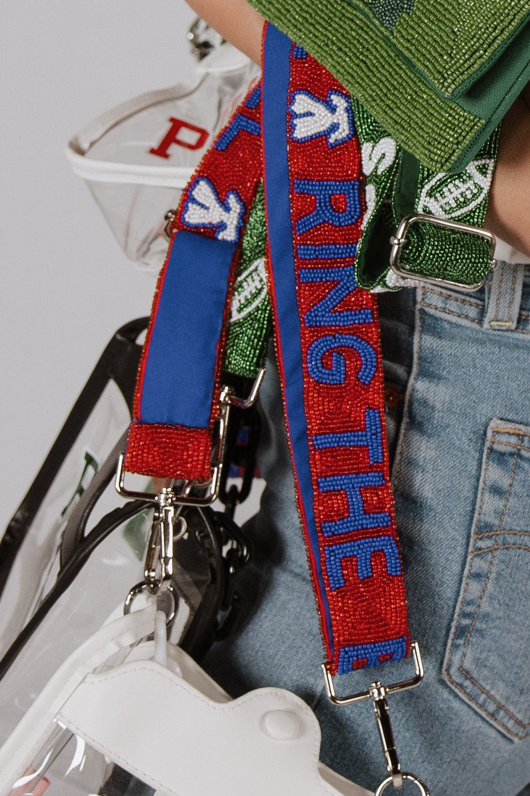 RING THE BELL Beaded Strap