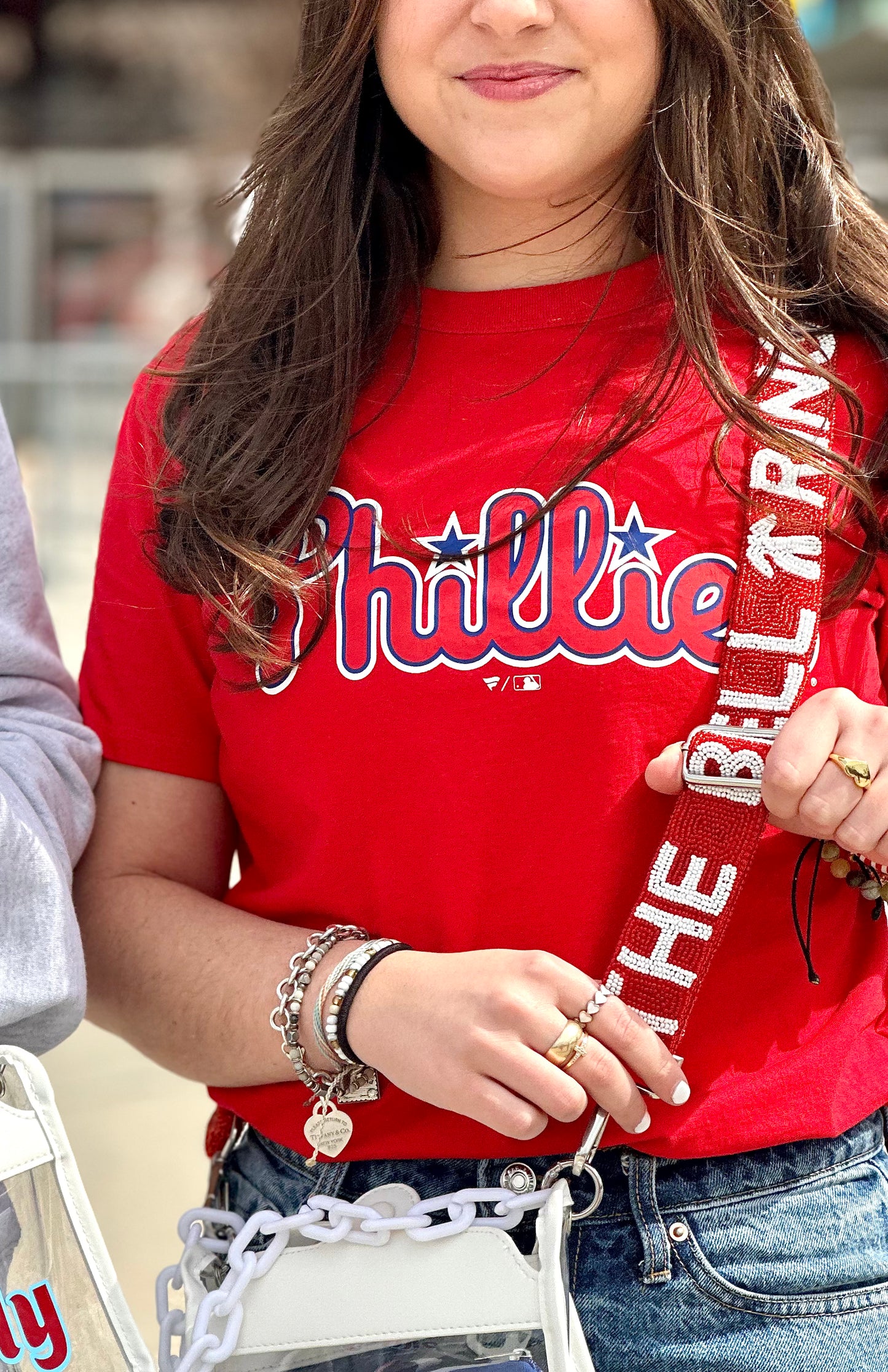 RING THE BELL Beaded Strap