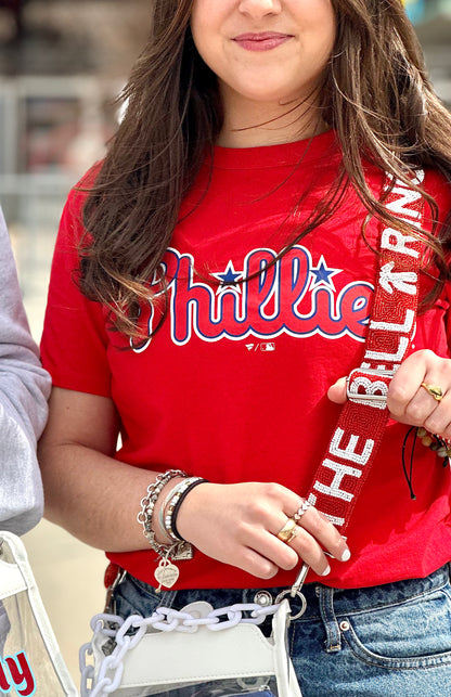 RING THE BELL Beaded Strap