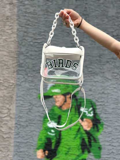 BIRDS Clear Crossbody Bag