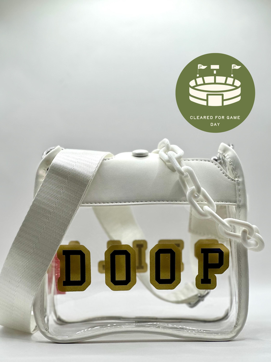 DOOP/PHILA Clear Crossbody Bag | Stadium Approved