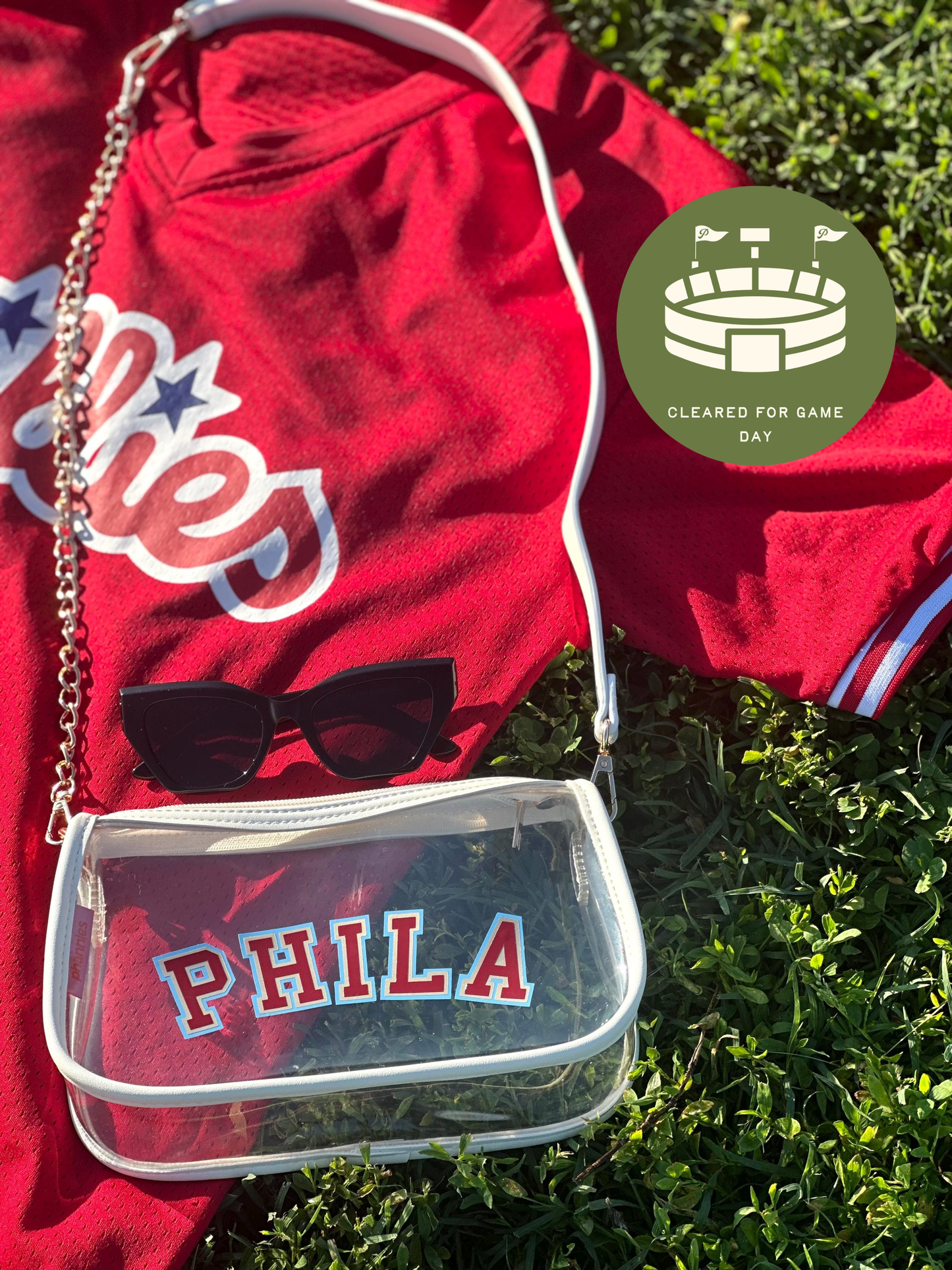 PHILA Convertable Crossbody Purse | Stadium Approved