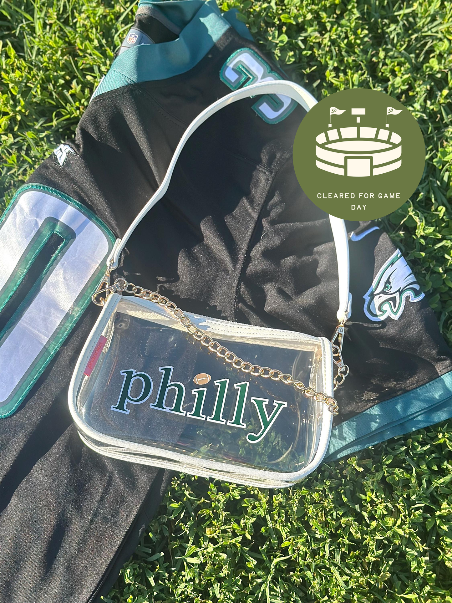 philly Convertable Crossbody Purse | Stadium Approved