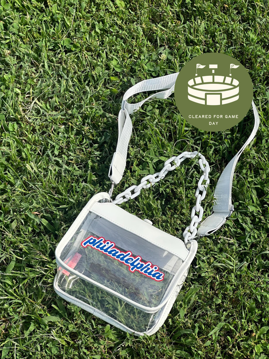 philadelphia Clear Crossbody Bag | Stadium Approved