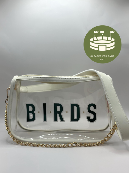 BIRDS Convertable Crossbody Purse | Stadium Approved