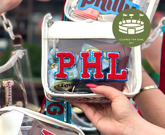PHL Clear Crossbody Bag | Stadium Approved