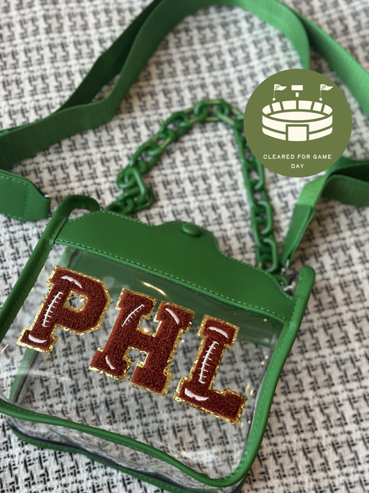 PHL Clear Crossbody Bag | Stadium Approved