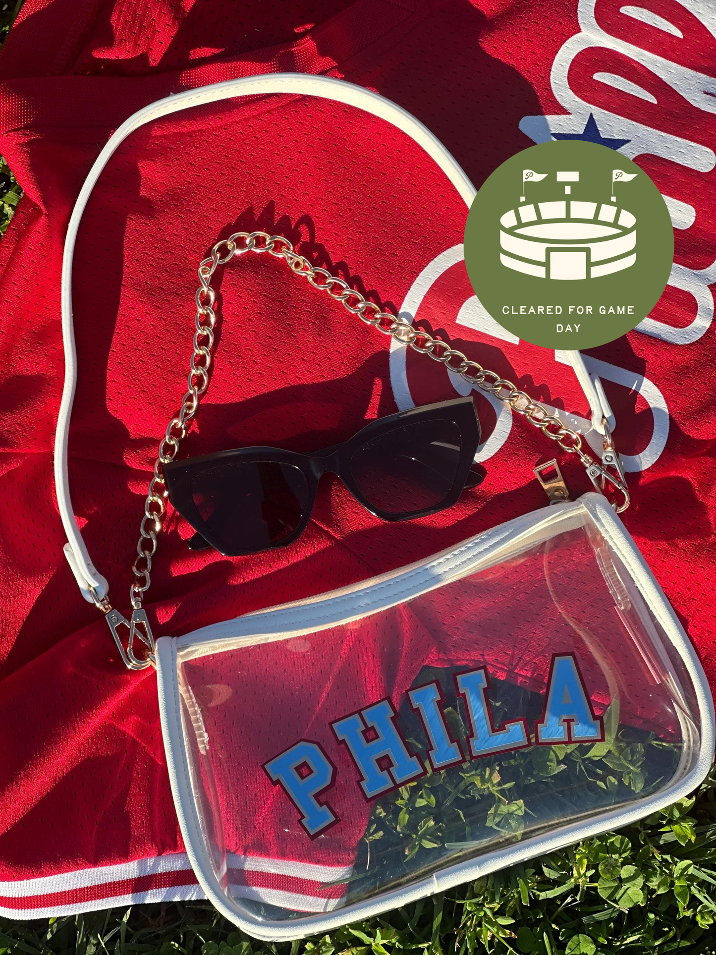 PHILA Convertable Crossbody Purse | Stadium Approved