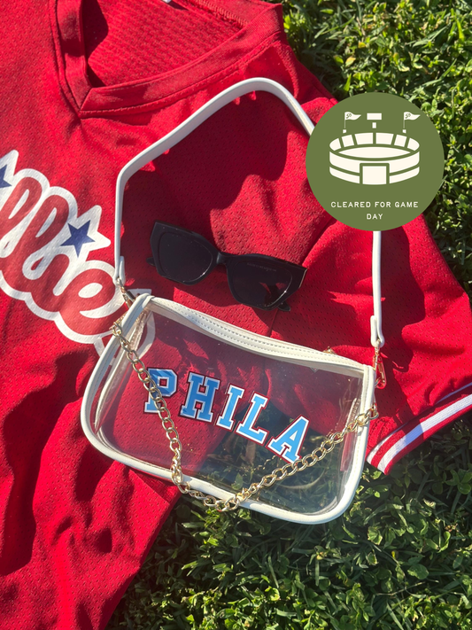 PHILA Convertable Crossbody Purse | Stadium Approved