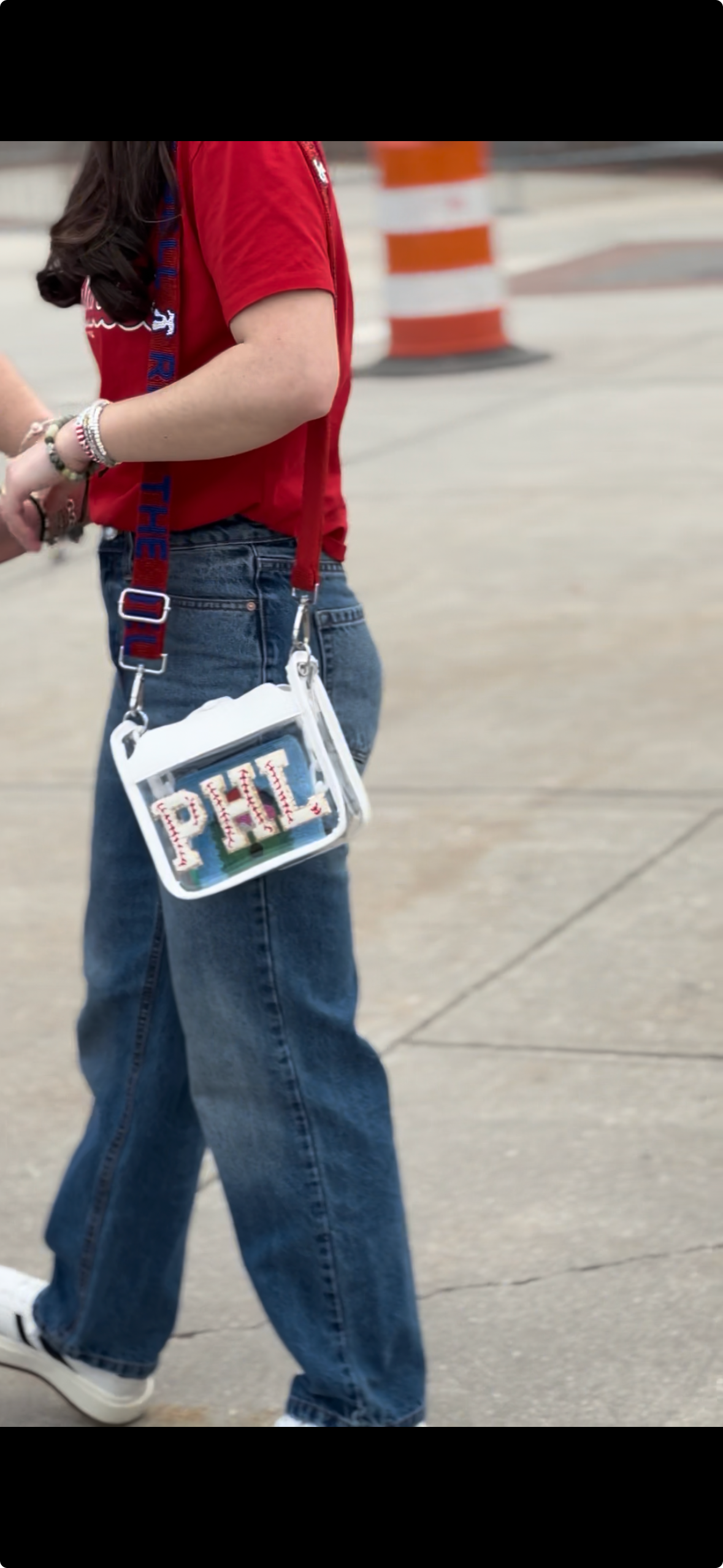 PHL Felt Baseball Combo: Bag + Strap