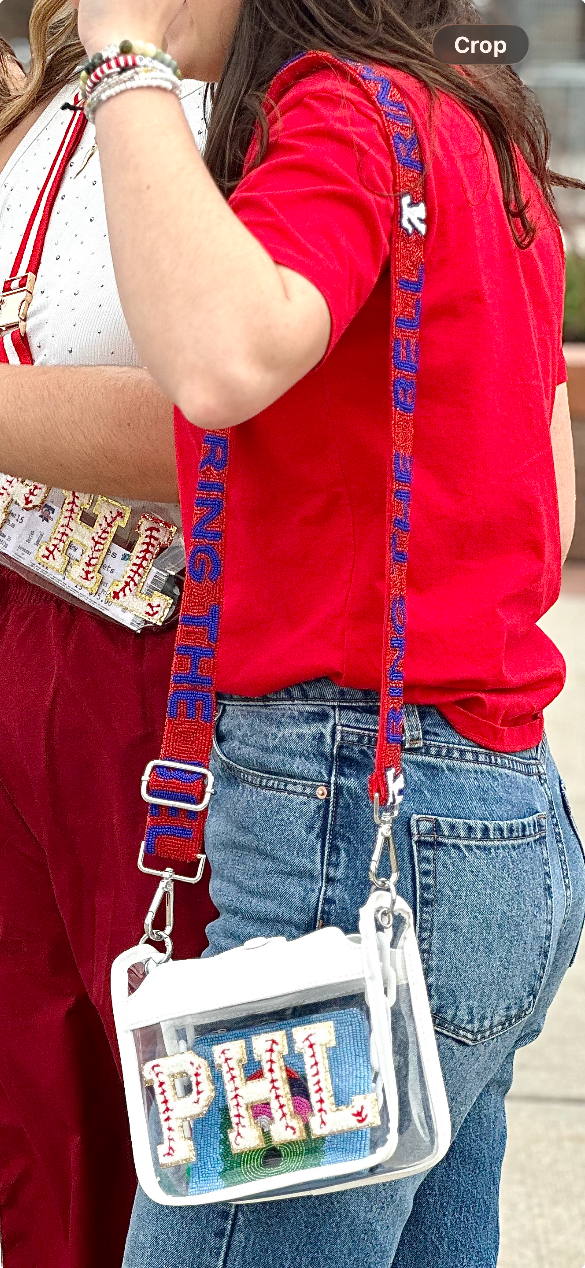 PHL Felt Baseball Combo: Bag + Strap