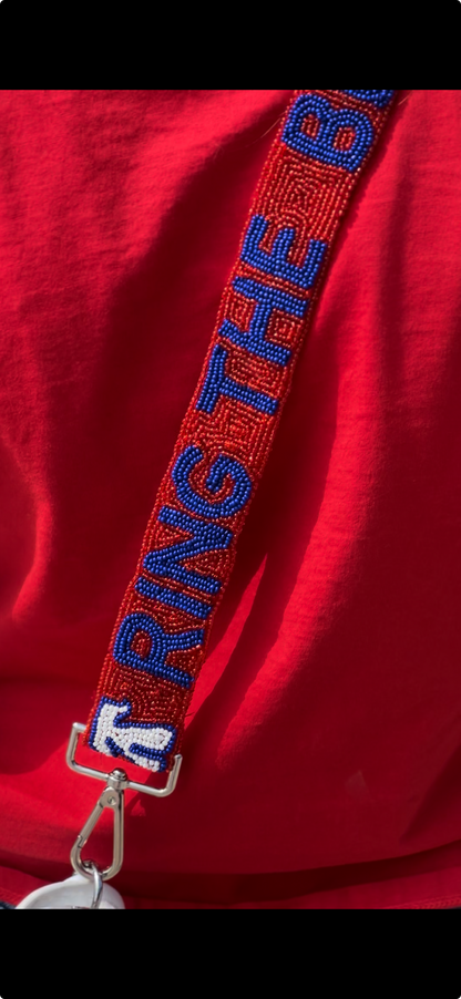 RING THE BELL Beaded Strap