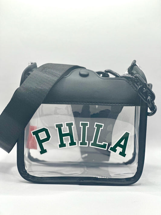 PHILA Clear Crossbody Bag