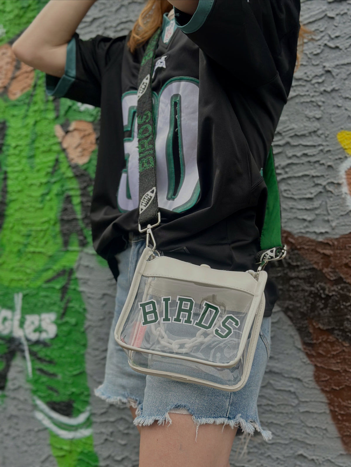 BIRDS Combo - Solid White / Black & Green