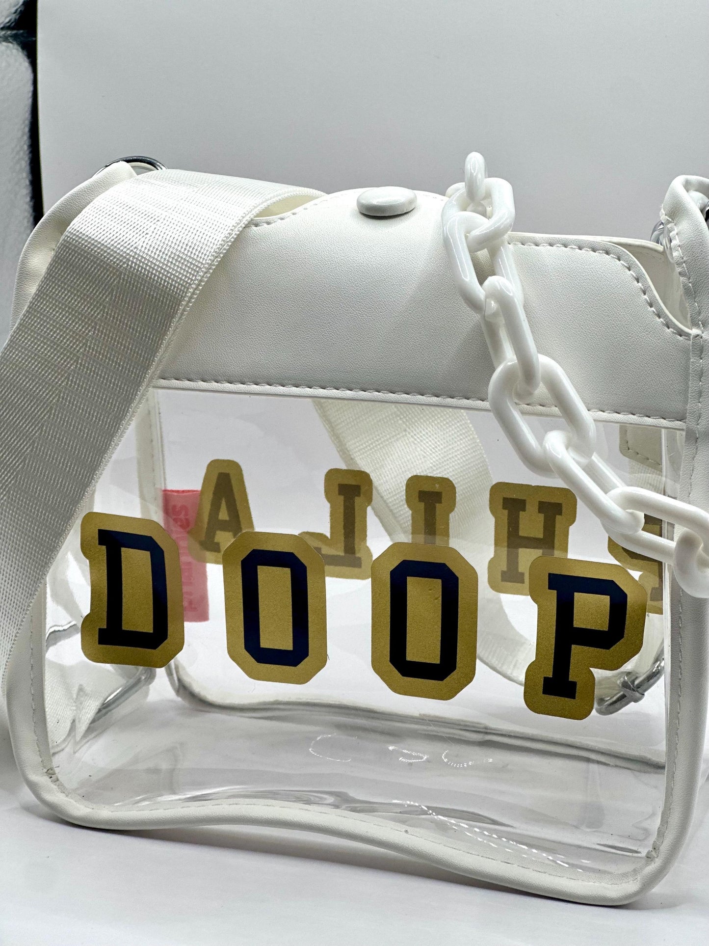 DOOP/PHILA Clear Crossbody Bag | Stadium Approved