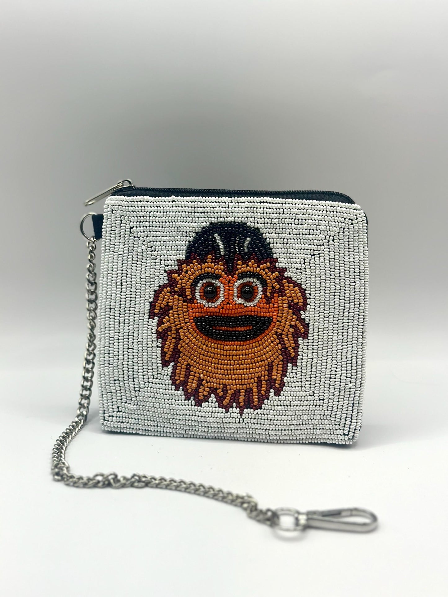 Philadelphia Mascot Beaded Coin Purse
