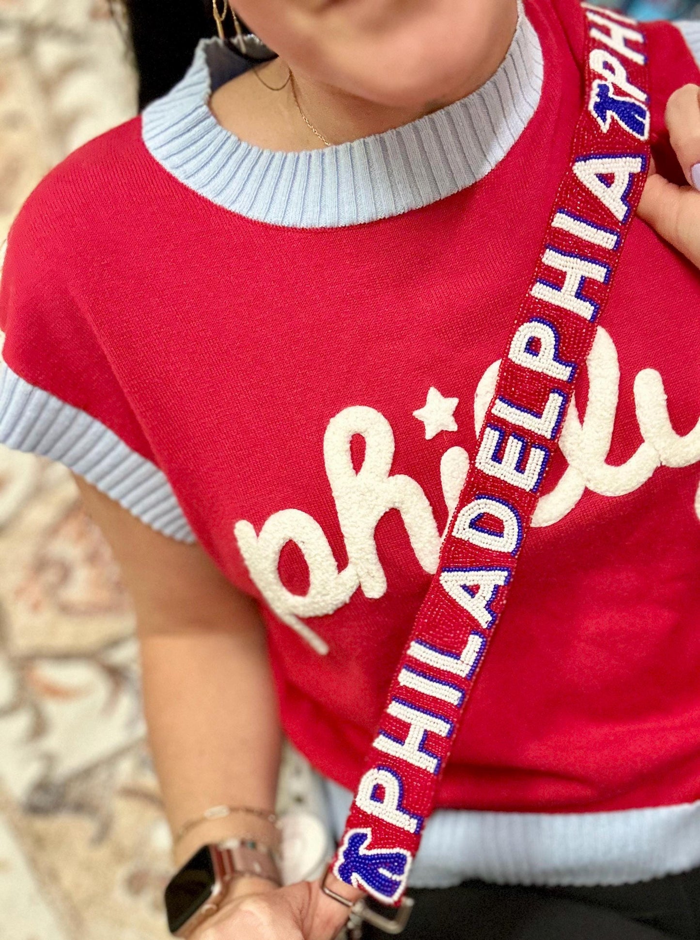 Philadelphia Liberty Bell Beaded Strap