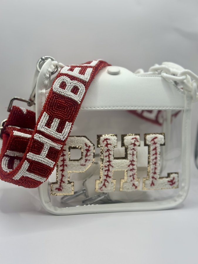 PHL Felt Baseball Combo - Bag + Strap together