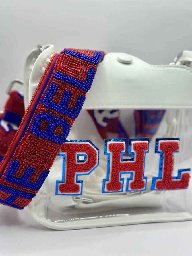 PHL Felt Letter Combo - Bag + Strap together