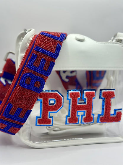 PHL Felt Letter Combo - Bag + Strap together