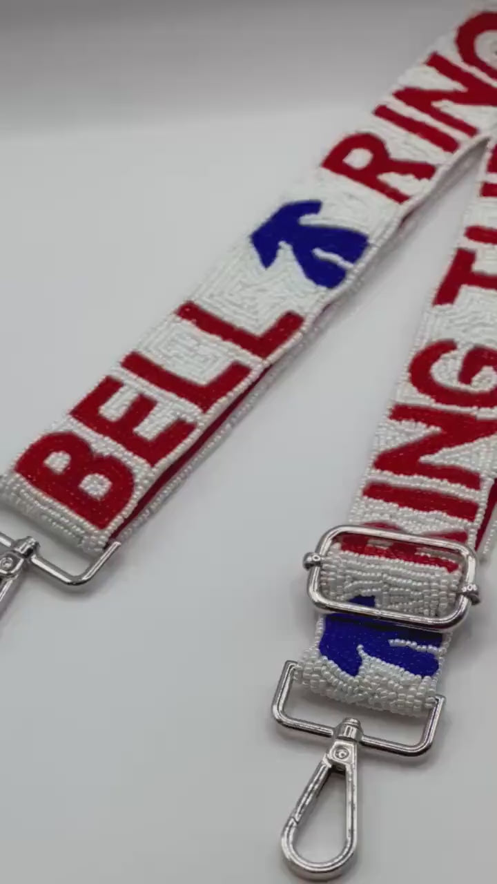 RING THE BELL Philadelphia Baseball Beaded Strap