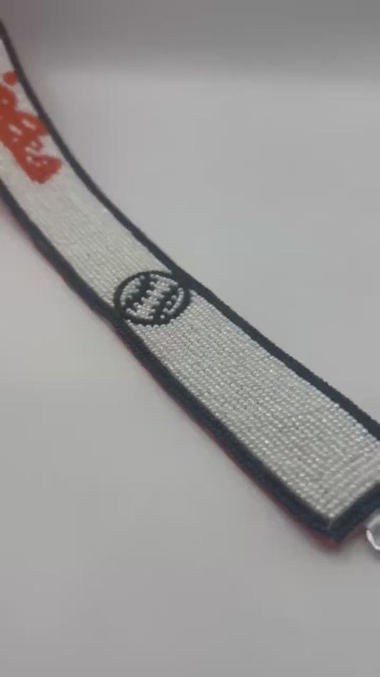 Baltimore Baseball Beaded Strap